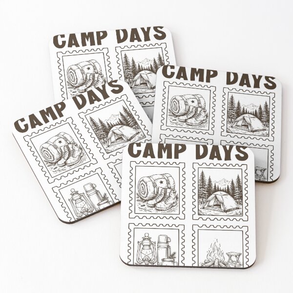 Item preview, Take Me To The Camp Days Vintage Adventure Design designed and sold by TeeVerse27.