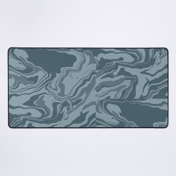 Item preview, Abstract Liquid Marble Pattern in Slate Blue designed and sold by Jyoti-Quotes.