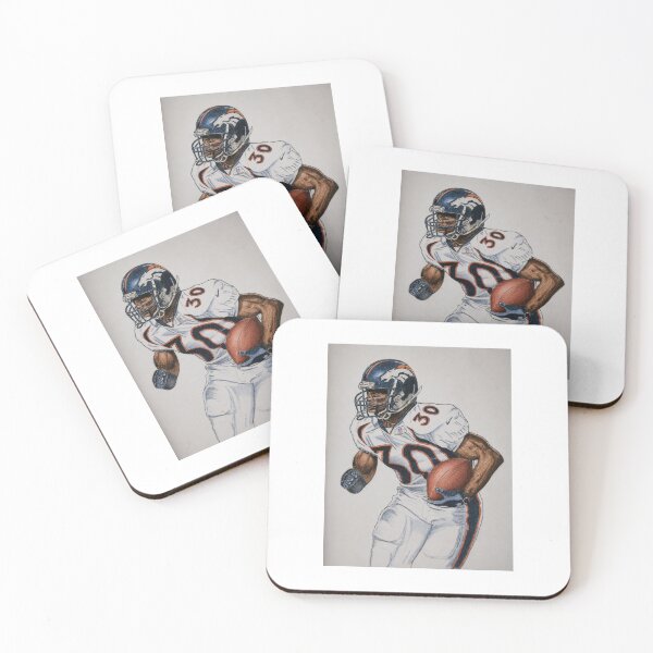 Item preview, Terrell Davis Denver Broncos Superbowl NFL designed and sold by Luke Foran Sports Art.