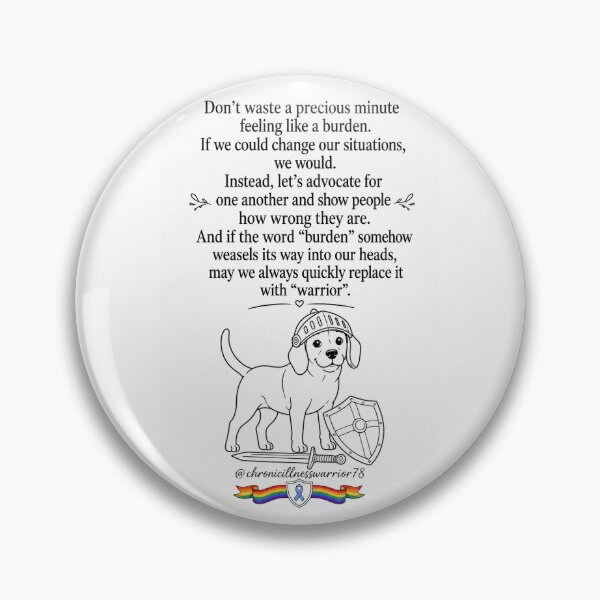 Item preview, We Are Not Burdens, We Are Warriors! designed and sold by CIW78.