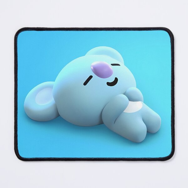 Item preview, Cute 3D Sleepy Blue Koala - Kawaii Dreaming Chibi Animal Sticker designed and sold by William Cano.