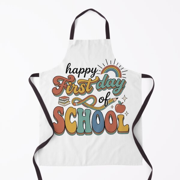 Item preview, Groovy Happy First Day of School Retro Kids designed and sold by KroghDs.