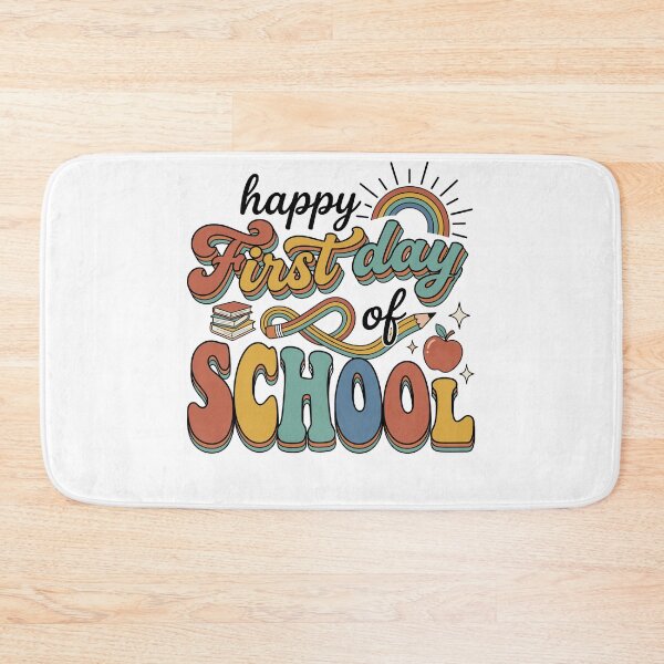 Item preview, Groovy Happy First Day of School Retro Kids designed and sold by KroghDs.