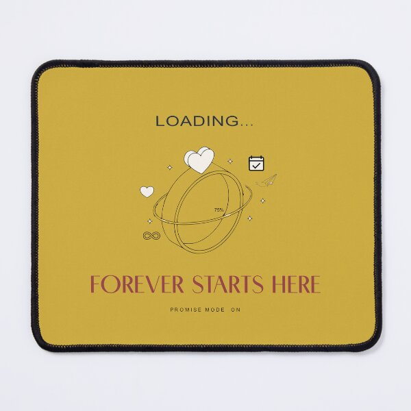 Item preview, Loading... Forever Starts Here designed and sold by xmoudx.