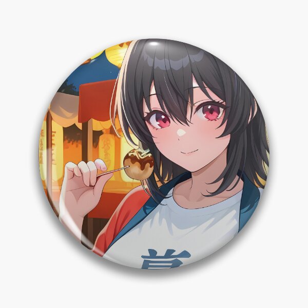 Item preview, Umi Asanagi Second Prettiest Girl Festival Lantern Takoyaki Smile designed and sold by Williamhallano.