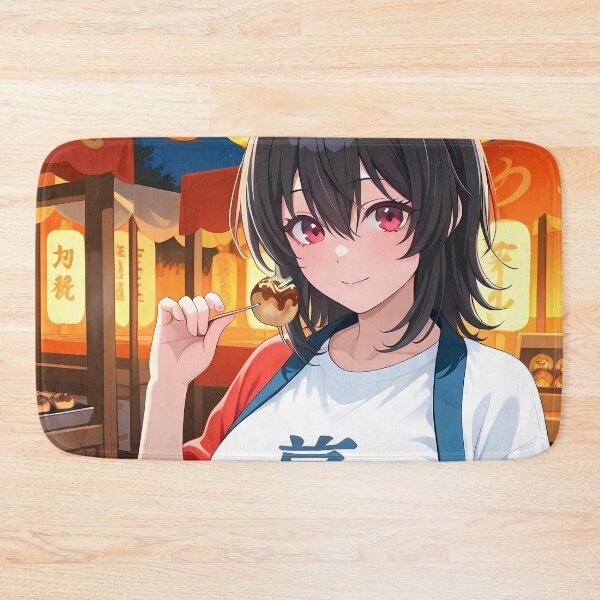 Item preview, Umi Asanagi Second Prettiest Girl Festival Lantern Takoyaki Smile designed and sold by Williamhallano.