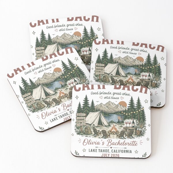 Item preview, Camp Bach Lake Tahoe Celebration Design designed and sold by TeeVerse27.