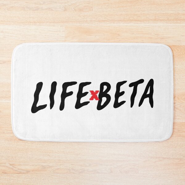Item preview, Life x Beta Edgy Grunge Streetwear Typography designed and sold by REDDcool.