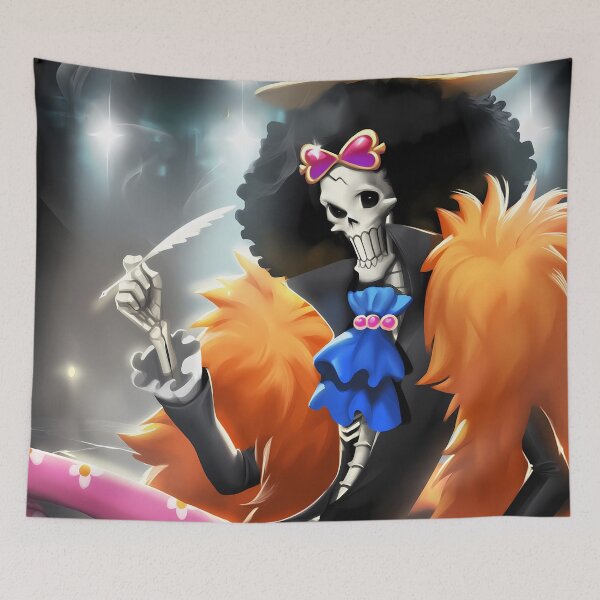 Item preview, Brook One Piece Soul King Regal Lounge designed and sold by Williamhallano.