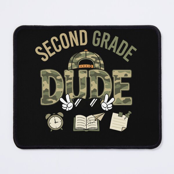Item preview, Second Grade Dude Back to School Camo Boys designed and sold by KroghDs.