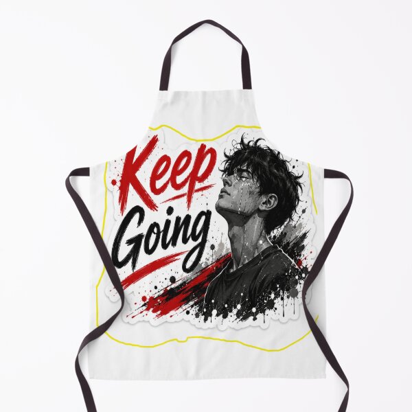 Item preview, Keep Going – Strength Through Pain Sticker designed and sold by Genzfirevibes.