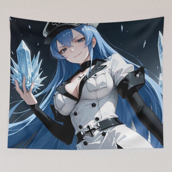 Item preview, Esdeath Akame Ga Kill Crystal Ice Command designed and sold by Williamhallano.
