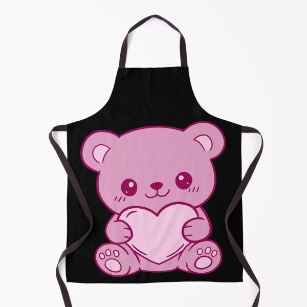 Item preview, Cute Kawaii Pink Teddy Bear designed and sold by Phyllya Design.