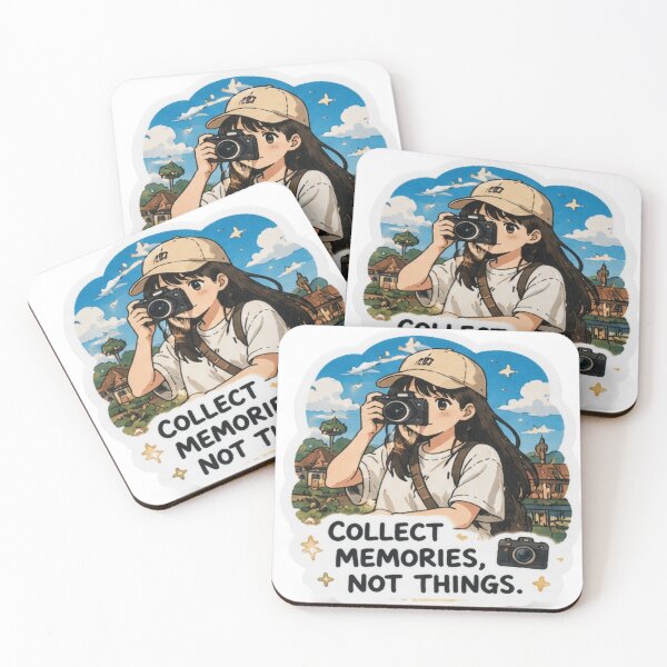 Item preview, Collect Memories Not Things Sticker designed and sold by echoartstd.