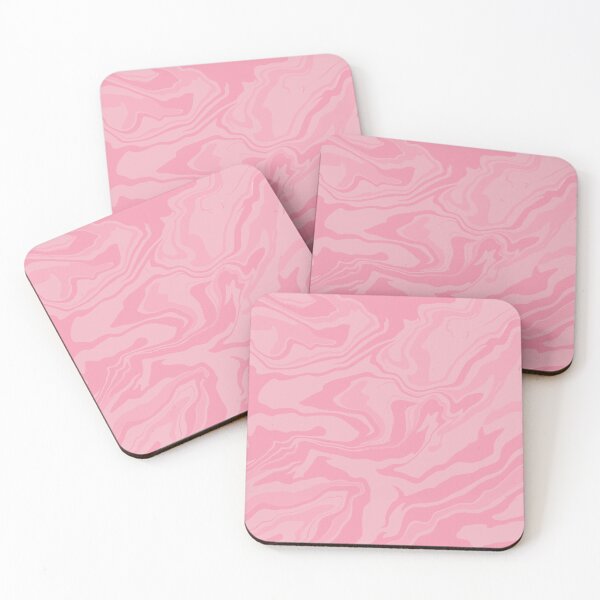Item preview, Aesthetic Liquid Marble Pattern in Bubblegum Pink designed and sold by Jyoti-Quotes.