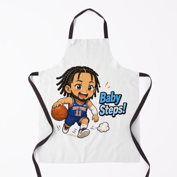 Item preview, Jalen Brunson chibi cute - Baby steps! designed and sold by SechainMailo.