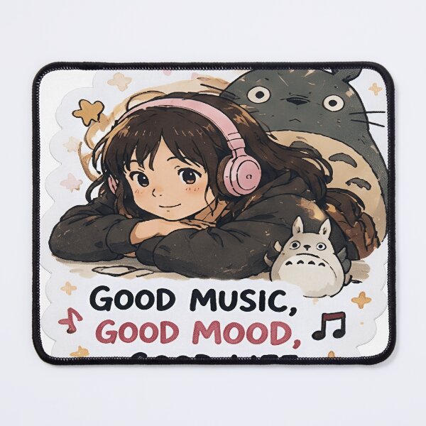 Item preview, Good Music Good Mood Sticker designed and sold by echoartstd.