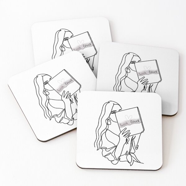 Item preview, Female Book Lover in Black designed and sold by uruadhikari1020.