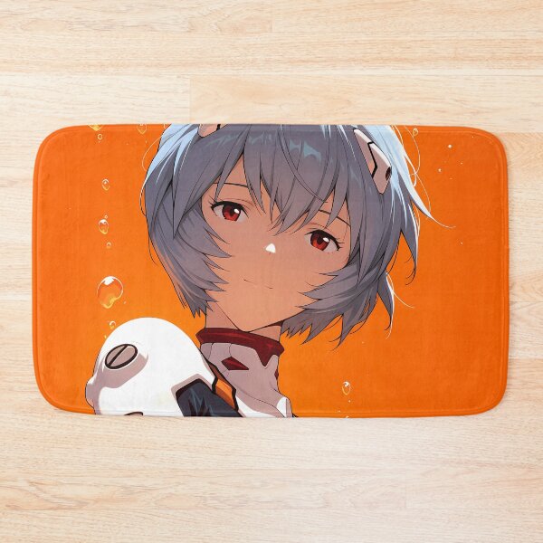 Item preview, Rei Ayanami Neon Genesis Evangelion Orange Glow Reaching Forward designed and sold by Williamhallano.