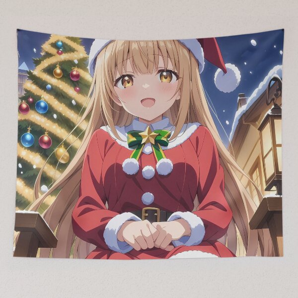 Item preview, Mahiru Shiina Angel Next Door Christmas Tree Evening Smile designed and sold by Williamhallano.