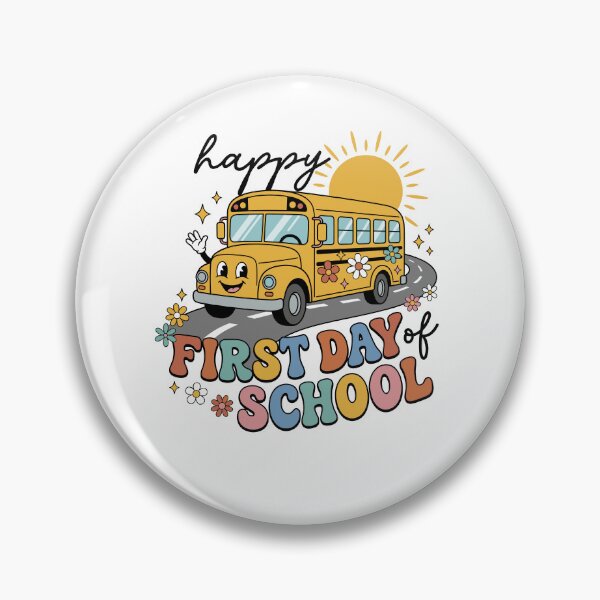 Item preview, Kids Retro School Bus First Day of School designed and sold by KroghDs.