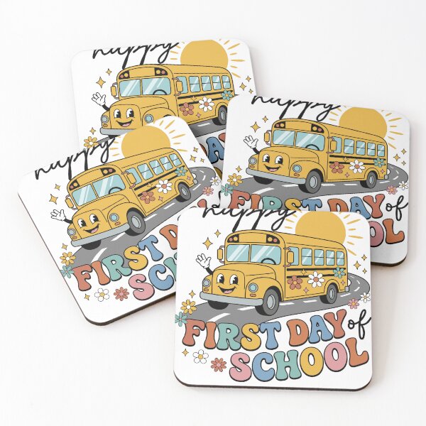 Item preview, Kids Retro School Bus First Day of School designed and sold by KroghDs.