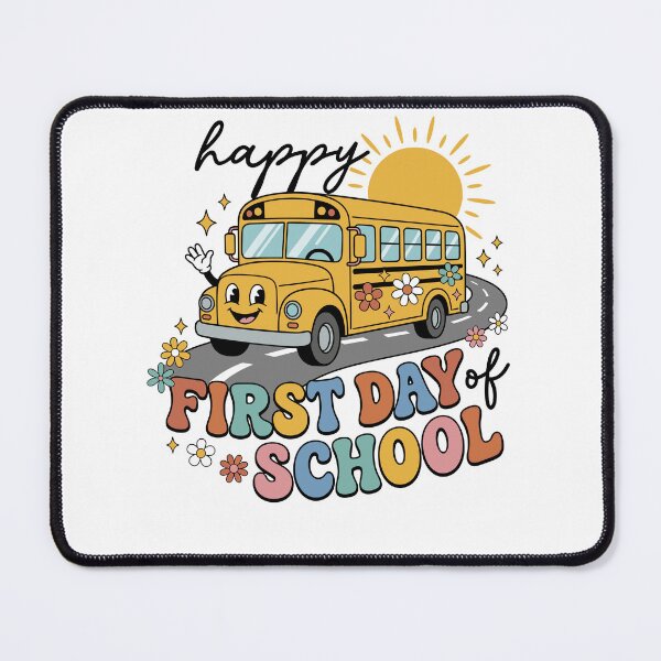 Item preview, Kids Retro School Bus First Day of School designed and sold by KroghDs.