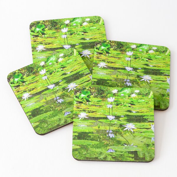 Item preview, Waterlilies reflected in the pond designed and sold by jaynerushton.
