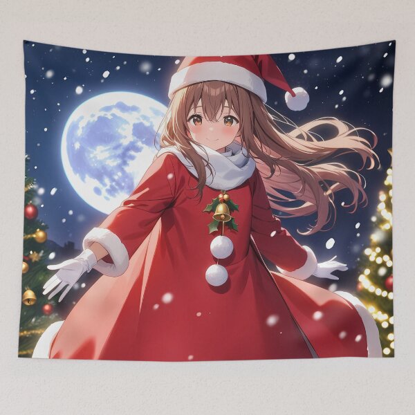 Item preview, Shouko Nishimiya A Silent Voice Christmas Moonlight Snow designed and sold by GABRIELMURPHY.
