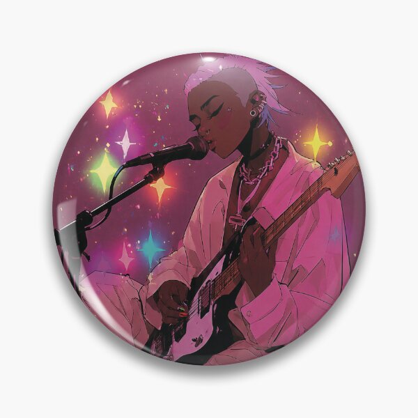 Item preview, Neon Stage Punk Guitar Girl designed and sold by Liana-666.