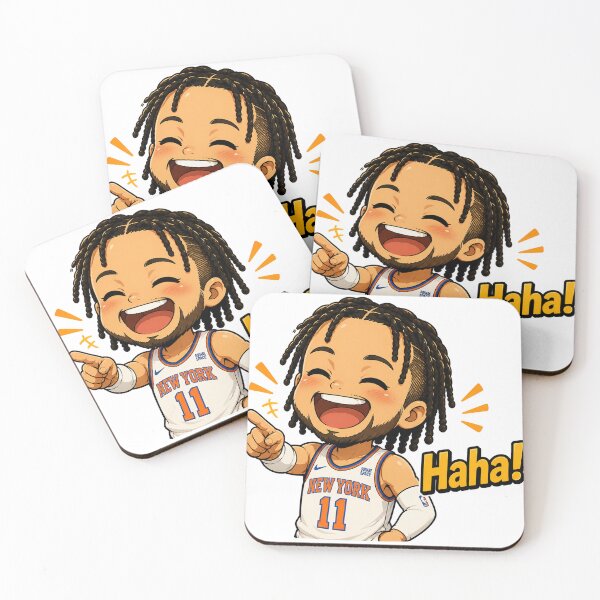 Item preview, Jalen Brunson chibi cute - haha! funny designed and sold by SechainMailo.