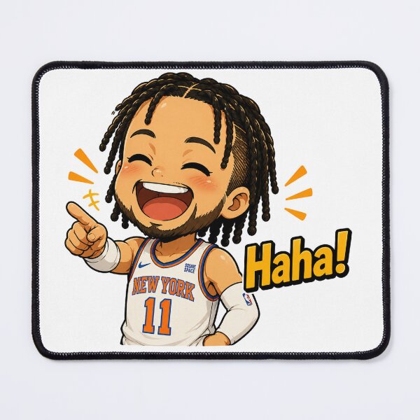 Item preview, Jalen Brunson chibi cute - haha! funny designed and sold by SechainMailo.