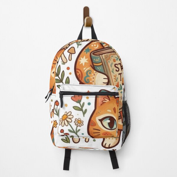 Item preview,     Cozy Book Lover Cat Illustration designed and sold by Iampoji.