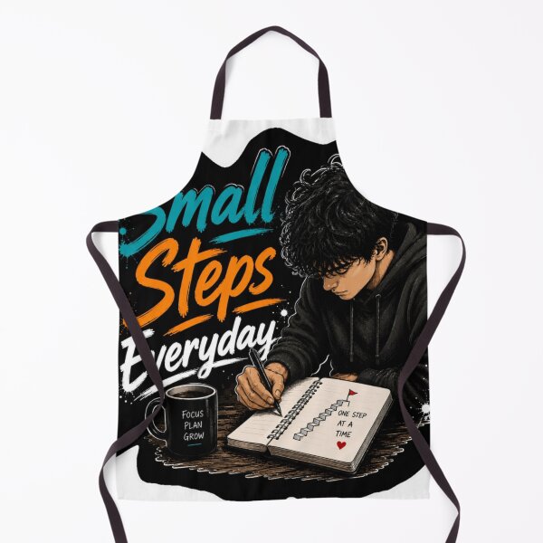 Item preview, Small Steps Everyday – Focus & Progress Sticker designed and sold by Genzfirevibes.