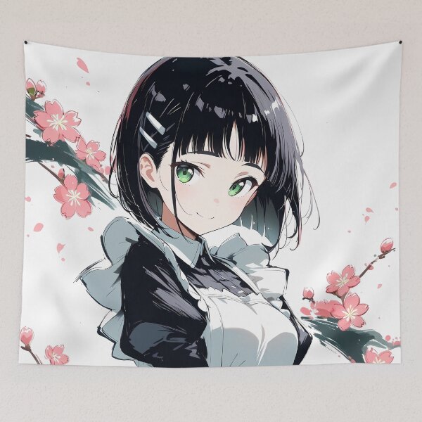 Item preview, Kirigaya Suguha Sword Art Online Sakura Maid Portrait designed and sold by GABRIELMURPHY.
