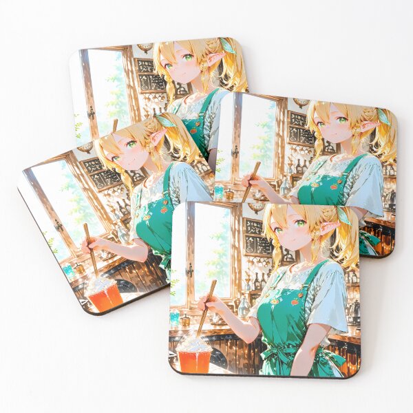 Item preview, Leafa Sword Art Online Cozy Cafe Sunshine Moment designed and sold by GABRIELMURPHY.