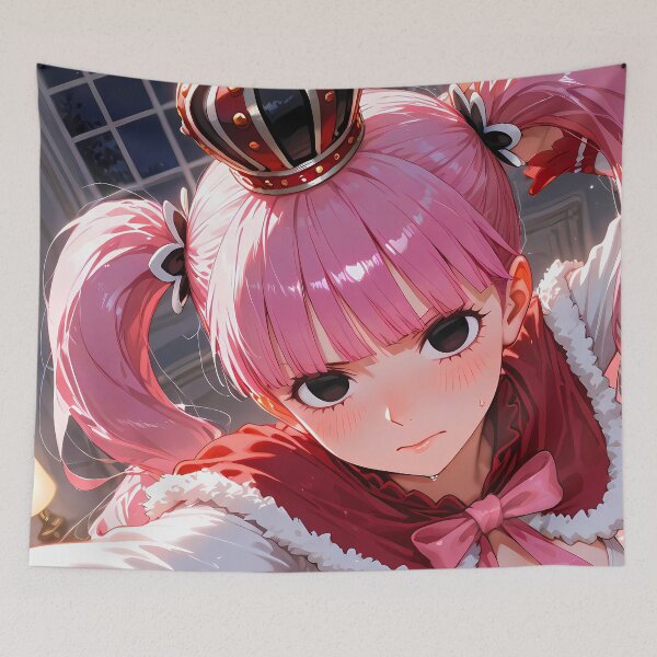 Item preview, Perona One Piece Crown Princess Pink Hair Winter Night designed and sold by GABRIELMURPHY.