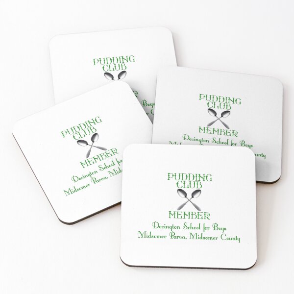 Item preview, Pudding Club Member (Green on White) designed and sold by PawsitiveMum3.