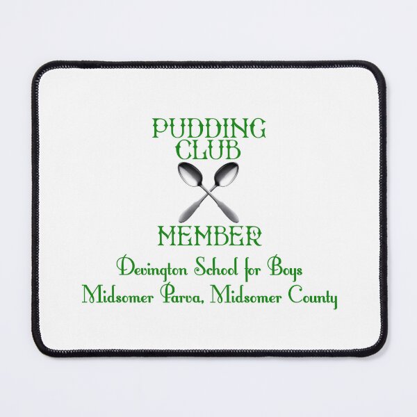 Item preview, Pudding Club Member (Green on White) designed and sold by PawsitiveMum3.
