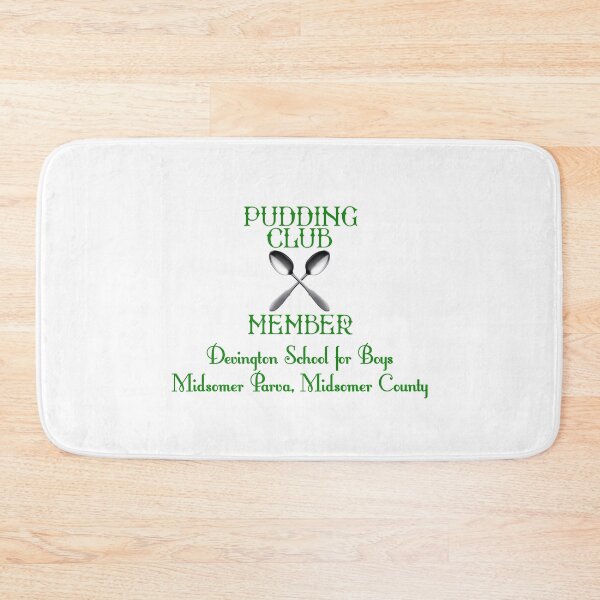 Item preview, Pudding Club Member (Green on White) designed and sold by PawsitiveMum3.