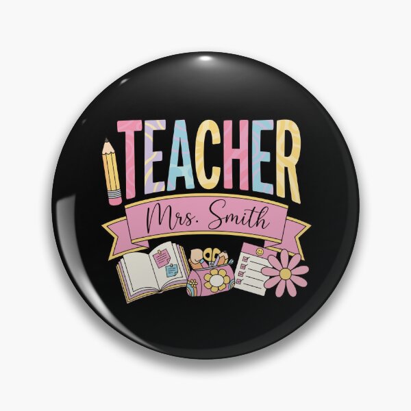 Item preview, Retro Teacher Back to School Supplies designed and sold by KroghDs.