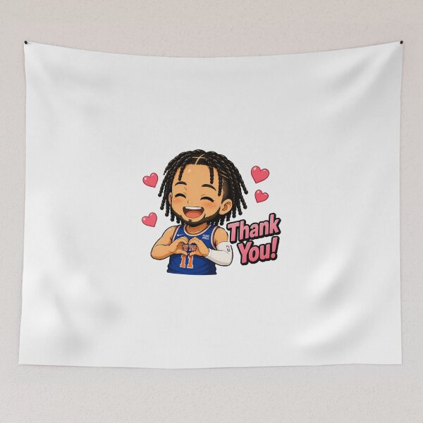 Item preview, Jalen Brunson chibi cute - Thank you! designed and sold by SechainMailo.