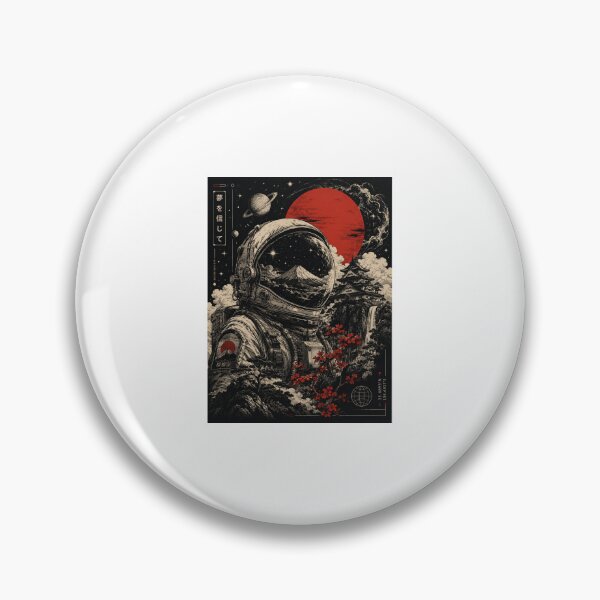 Item preview, Bloom After the End | Retro Futuristic Astronaut | Cyberpunk Nature Reclaimed designed and sold by JA-1994.