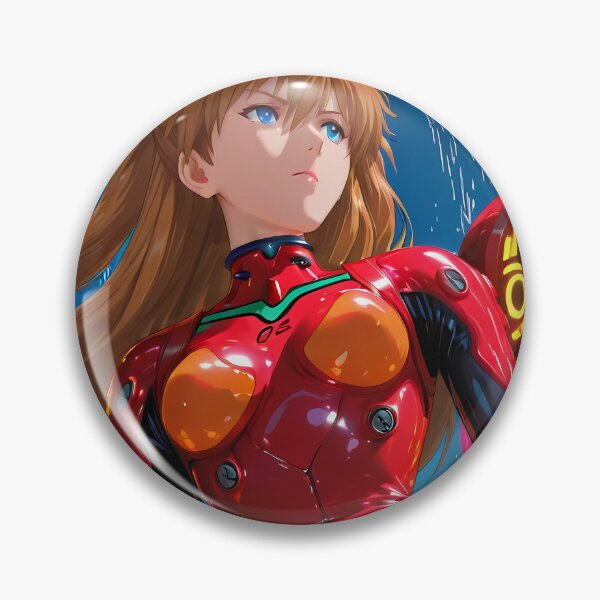 Item preview, Asuka Langley Soryu Neon Genesis Evangelion Crimson Mecha Flight designed and sold by GABRIELMURPHY.