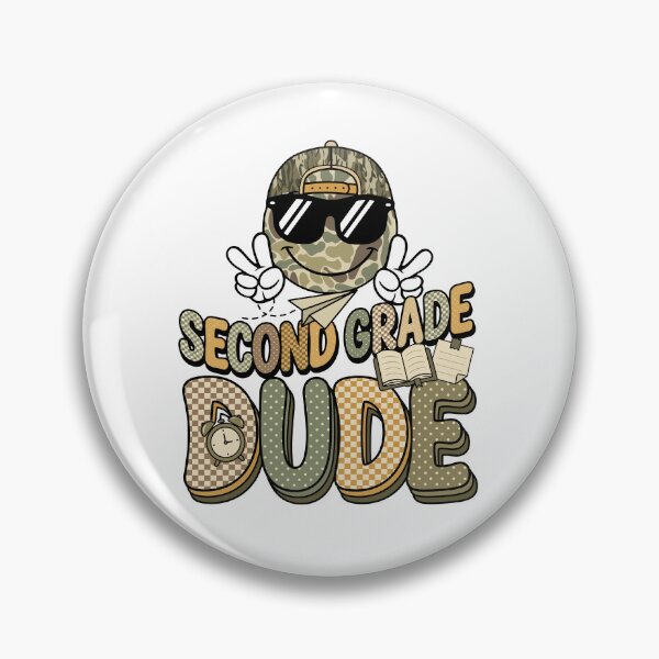 Item preview, Retro Second Grade Dude Back to School designed and sold by KroghDs.