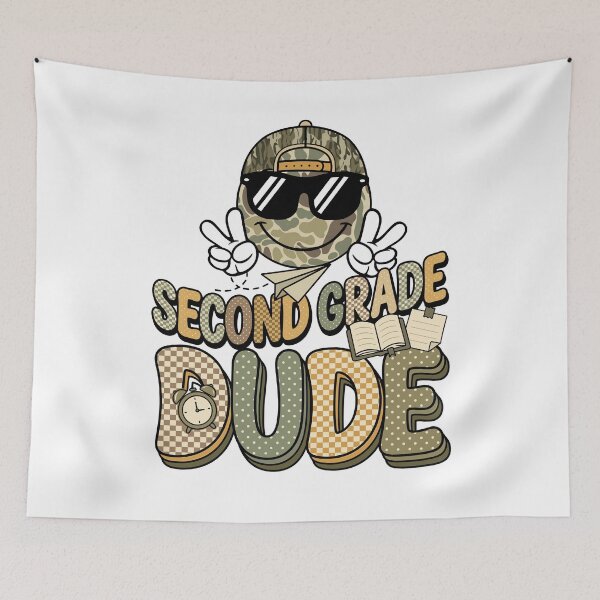 Item preview, Retro Second Grade Dude Back to School designed and sold by KroghDs.