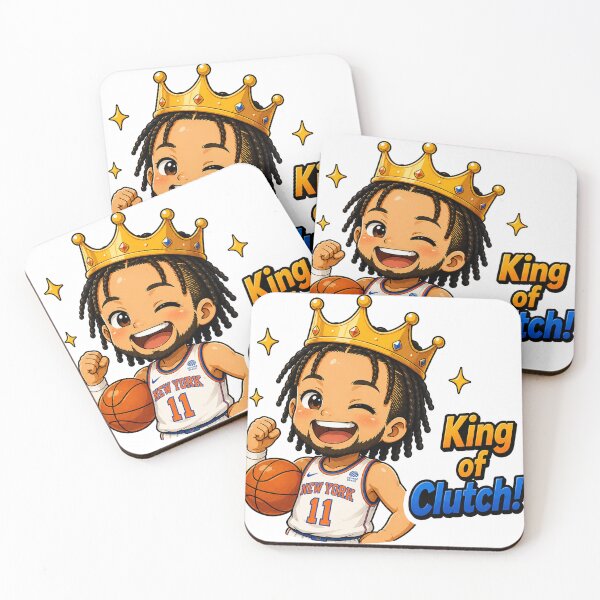 Item preview, Jalen Brunson chibi cute King of Clutch! designed and sold by SechainMailo.