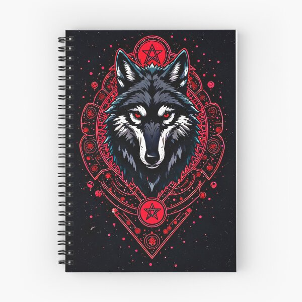 Item preview, Dark Occult Wolf Sacred Sigil Gothic designed and sold by Neer arts.