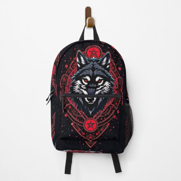 Item preview, Dark Occult Wolf Sacred Sigil Gothic designed and sold by Neer arts.