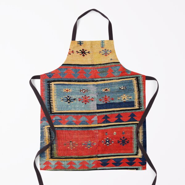 Item preview, Sivas Antique Cappadocian Turkish Kilim Print designed and sold by Vicky Brago-Mitchell®.